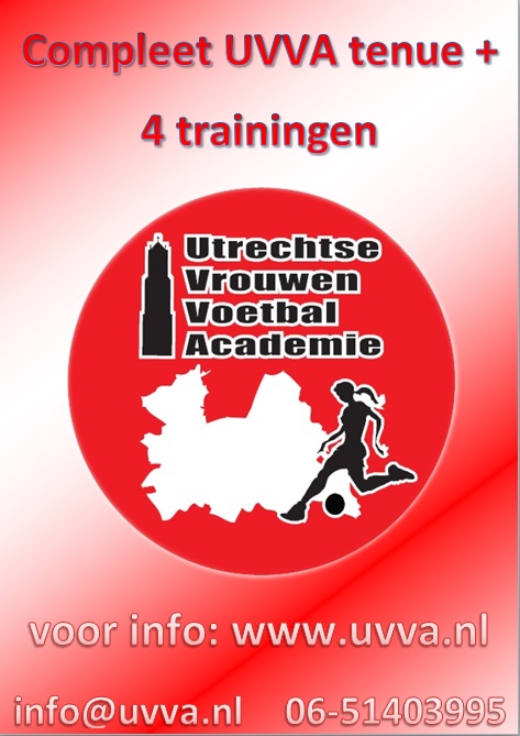 Poster UVVA 4 trainingen